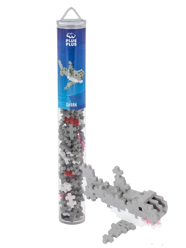 [581762] PlusPlus | Educatief Speelgoed Haai Bouwstukjes 100-delig