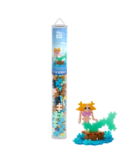 [581813] Plus-Plus | Educatief Speelgoed Kleine Zeemeermin Bouwstukjes 100-delig