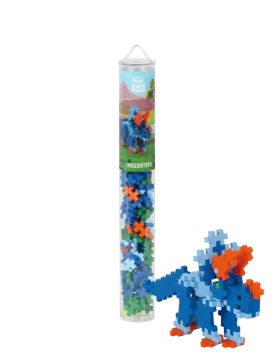 [581815] PlusPlus | Educatief Speelgoed Triceratops Bouwstukjes 100-delig