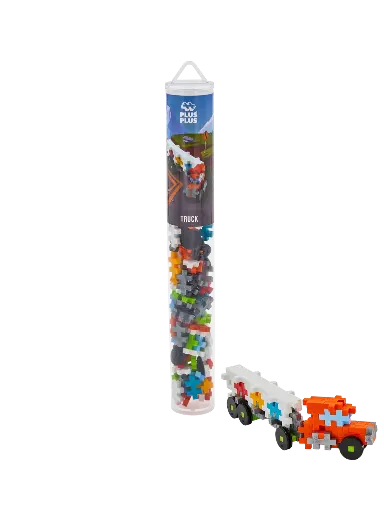 [581821] Plus-Plus | Educatief Speelgoed Vrachtwagen Bouwstukjes 100-delig