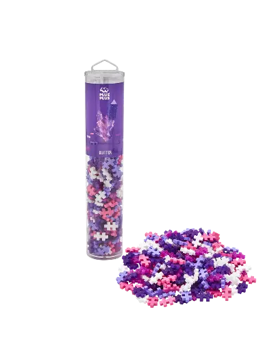 [581829] PlusPlus | Educatief Speelgoed Glitter Bouwstukjes 240-delig