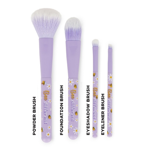 [581929] Legami | Make-up Borstel Bee Oh My Glow! 4-delig