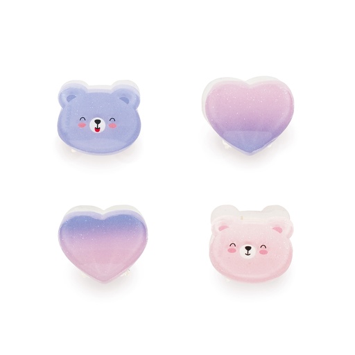 [581932] Legami | Haarspeld Teddy Clip Me Up! 4-delig