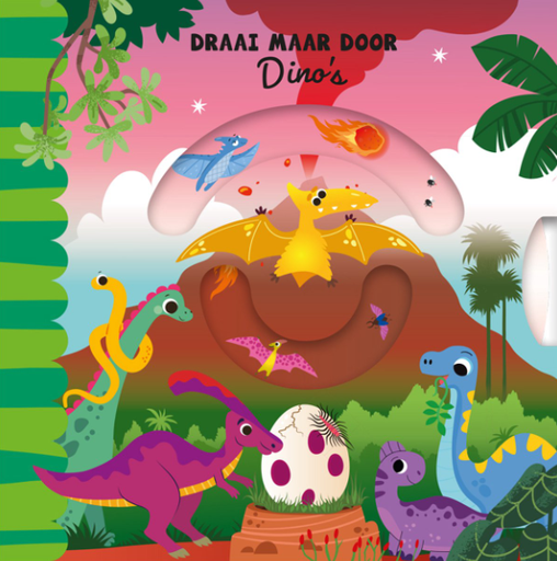 [582019] De Lantaarn | Boek "Draai Maar Door Dino's"