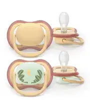 [582090] Avent | Fopspeen Ultra Air +0m Night/Day 2-pack 