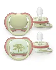 [582091] Avent | Fopspeen Ultra Air +6m Night/Day 2-pack  
