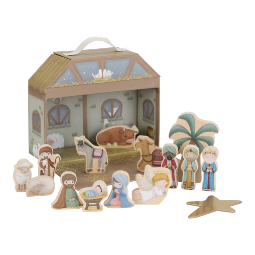 [582101] Little Dutch | Adventkalender Treinbaan