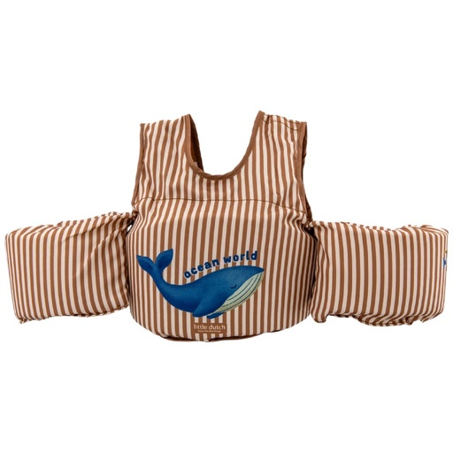 [582123] Little Dutch | Zwemvest Ocean World Paddle Pal Bruin 3-6Y
