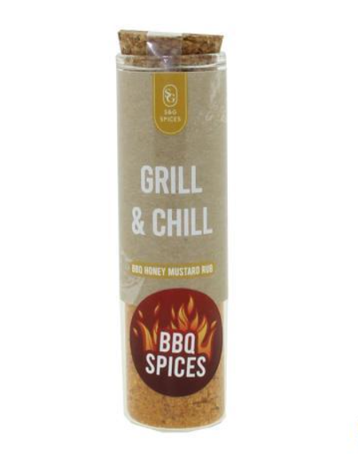 [582144] S&G | Kruiden BBQ Honey Mustard Rub Grill&Chill Kruidenbuisje 20gr
