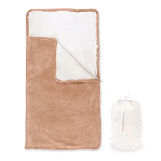 [582255] Bemini | Deken Camping Bag Softy 3.0TOG Naturel 70x140cm