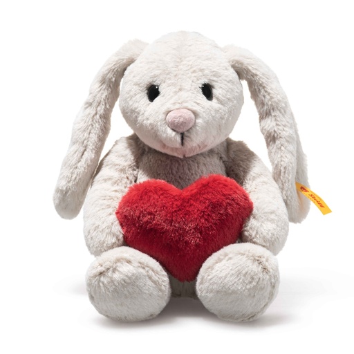 [582288] Steiff | Pluche Knuffel Hoppie Rabbit Love Light Grey 16cm