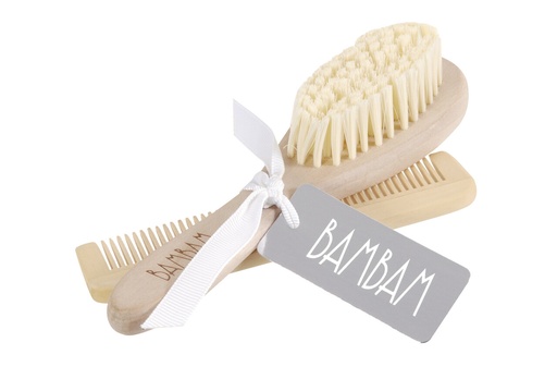 [582329] Bam Bam | Borstel en Kam Hout