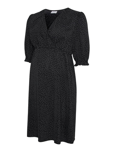 Mamalicious | Jurk Mldotty Tess Black