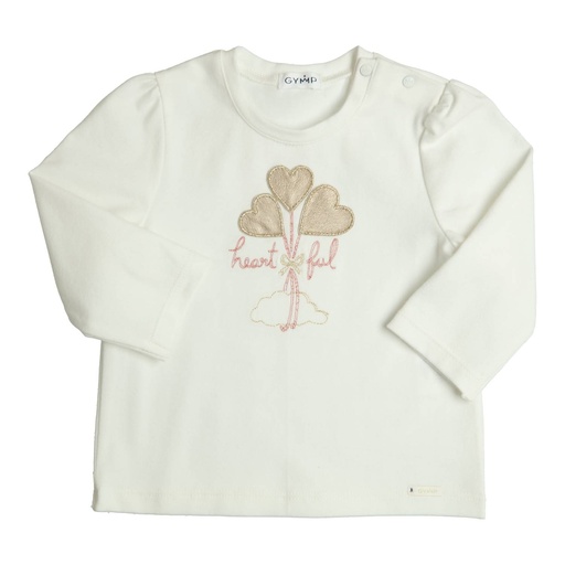 Gymp | T-shirt Girls Aerodoux Longsleeve Off White