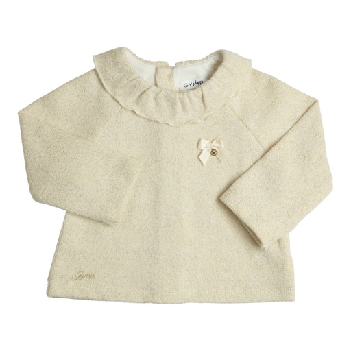 Gymp | Pull Girls Lucia Ecru/Gold