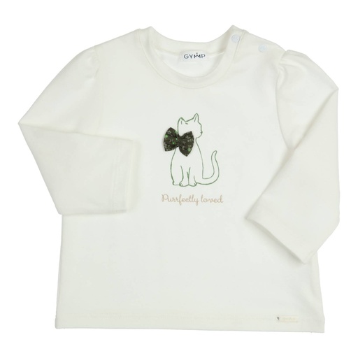 Gymp | T-shirt Girls Aerodoux Longsleeve Off White