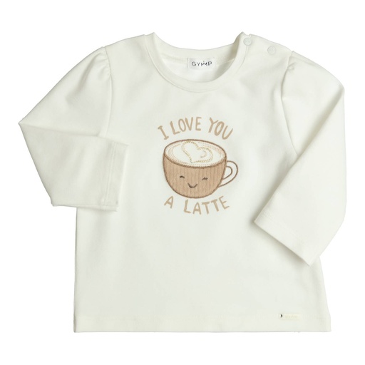 Gymp | T-shirt Girls Aerodoux Longsleeve Off White