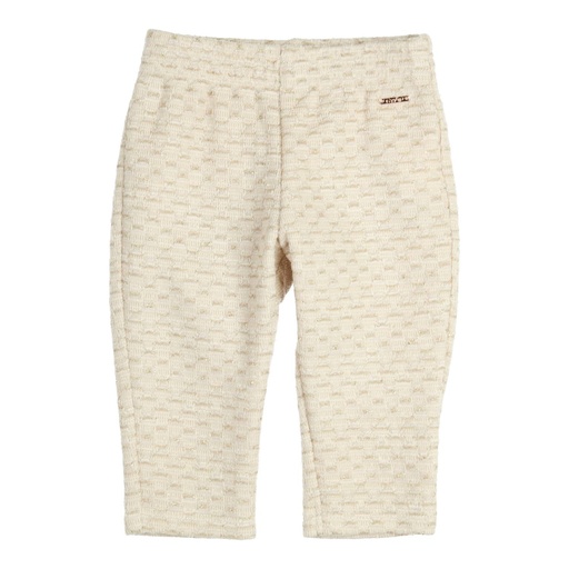 Gymp | Broek Girls Katherina Ecru/Gold