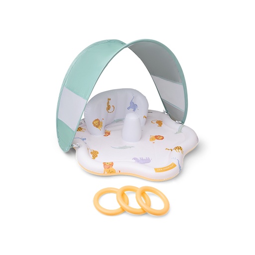 [582994] Swim Essentials | Speeltapijt Wild Life Baby Splash Mat Ø76cm