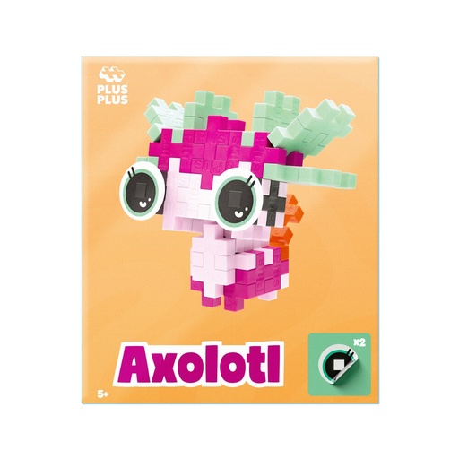 [583070] Plus-Plus | Educatief Speelgoed Pet Packet Bouwstukjes Adoring Axolotl 