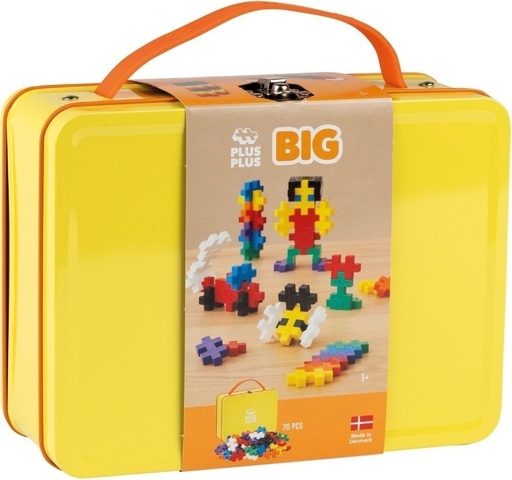 [583089] Plus-Plus | Educatief Speelgoed Big Bouwstukjes in Koffer Basic 70-delig