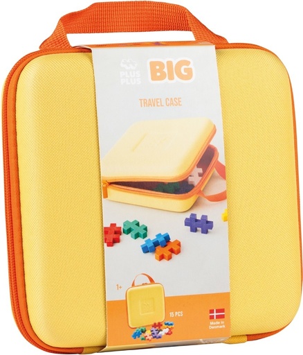 [583091] Plus-Plus | Educatief Speelgoed Big Bouwstukjes in Reiskoffer Basic 15-delig