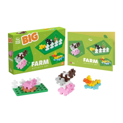 [583188] Plus-Plus | Educatief Speelgoed Big Activity Bouwstukjes Farm
