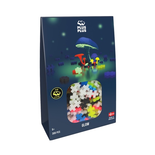 [583197] Plus-Plus | Educatief Speelgoed Bouwstukjes Glow Glow in the Dark 300-delig