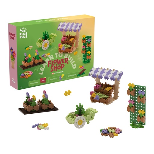 [583294] Plus-Plus | Educatief Speelgoed Learn to Build Flower Shop 