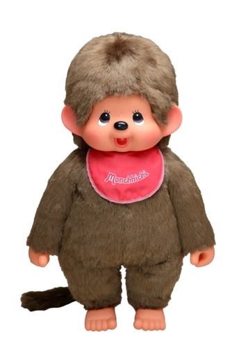 [583313] Monchhichi | Knuffel Jongen Met Slab Rood 80cm