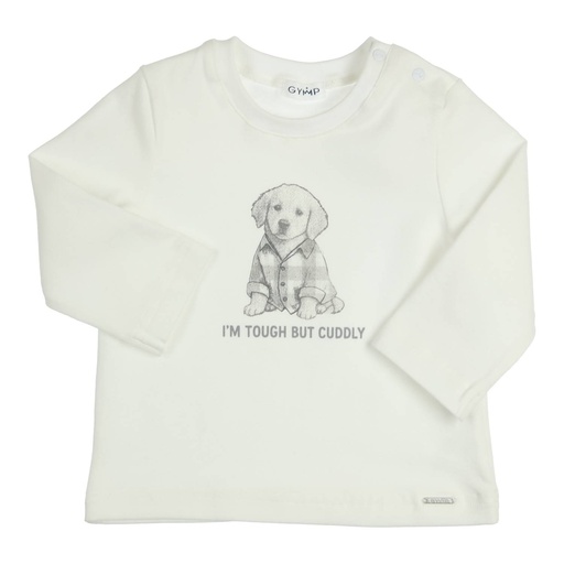 Gymp | T-shirt Boys Aerodoux Longsleeve Off White
