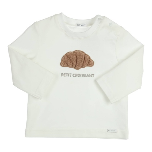 Gymp | T-shirt Boys Aerodoux Longsleeve Off White