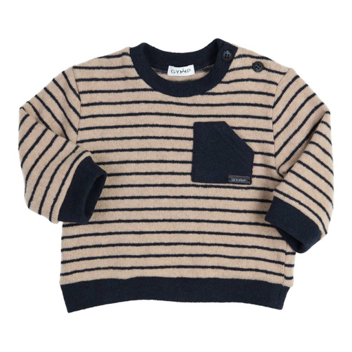 Gymp | Pull Boys Lander Beige/Navy