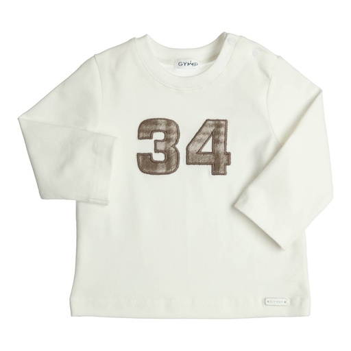 Gymp | T-shirt Boys Aerodoux Longsleeve Off White