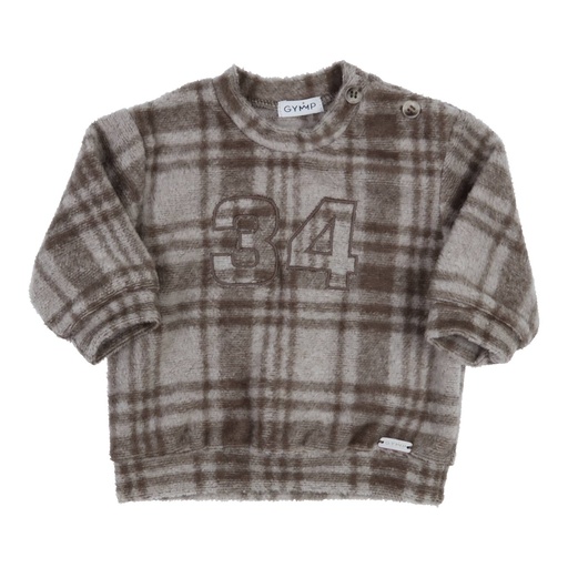 Gymp | Sweater Boys Kamiel Grey/Taupe