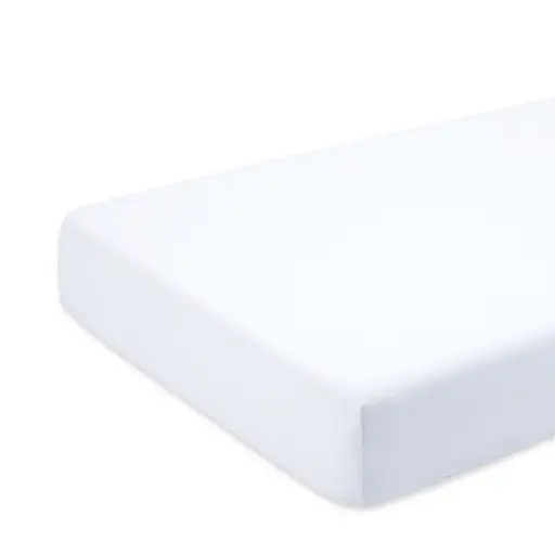 [583581] Bemini | Hoeslaken Jersey Babybed Snow Wit 70x140cm