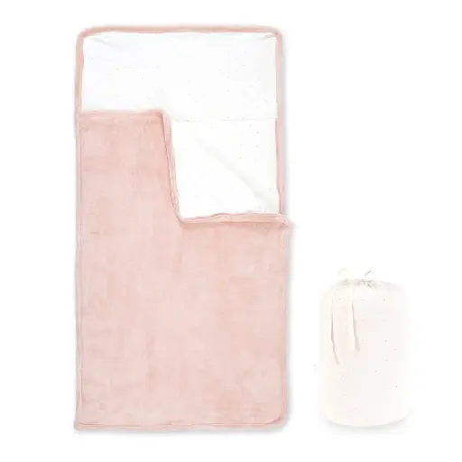 [583679] Bemini | Deken Camping Bag Softy 3.0TOG Blush Roze 70x140cm