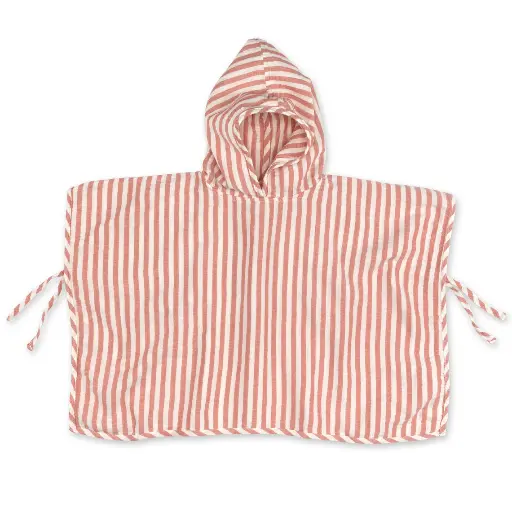 [583762] Bemini | Poncho Beach Carmin Rood 9-36M