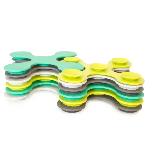 [583908] Prince Lionheart | Antislip Badmat Puzzelstukken 18-delig