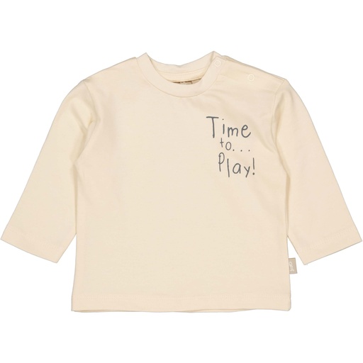 QPI | T-shirt Boys Okke Longsleeve Cream