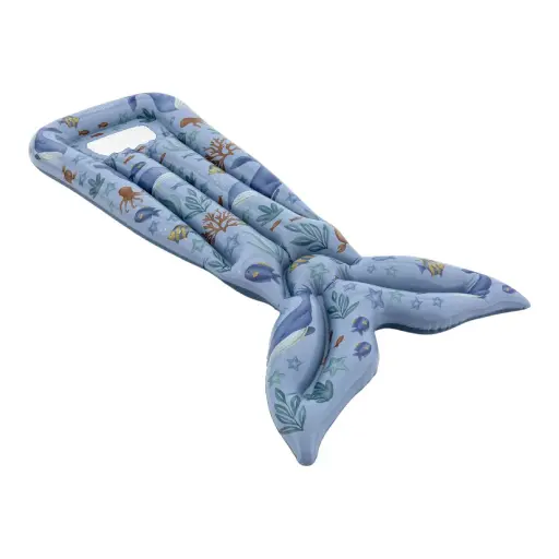 [584978] Little Dutch | Luchtmatras Ocean World met Staart Blauw