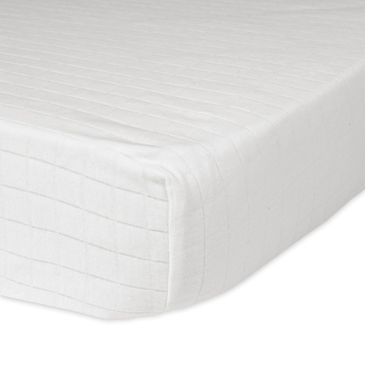 [584992] Lodger | Hoeslaken Ledikant Cloud Dancer 60x120cm