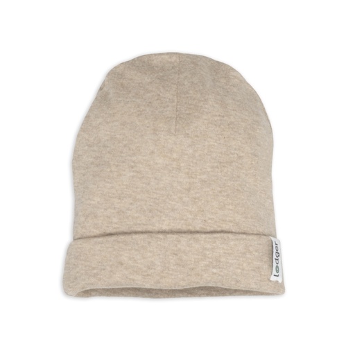 [585008] Lodger | Muts Beanie Melange Beige 0-6M