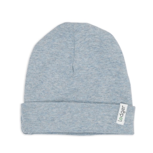[585010] Lodger | Muts Beanie Melange Blue Fogg Blauw 0-6M