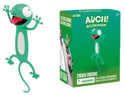 [585148] Auch! Bookmarks | Bladwijzer Billy Brown Wilde Dieren Ziggy Gecko