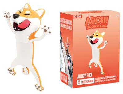 [585150] Auch! Bookmarks | Bladwijzer Billy Brown Wilde Dieren Juicy Fox