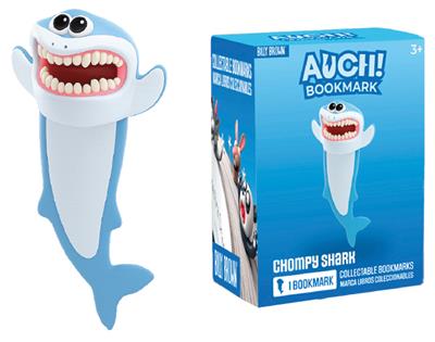 [585153] Auch! Bookmarks | Bladwijzer Billy Brown Zeedieren Chompy Shark
