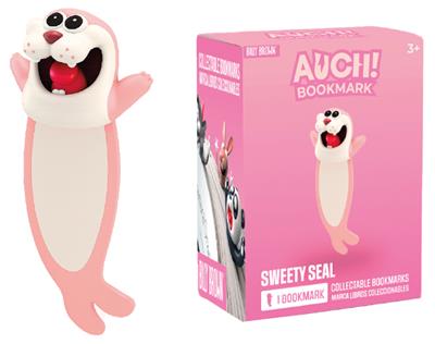 [585156] Auch! Bookmarks | Bladwijzer Billy Brown Zeedieren Sweety Seal