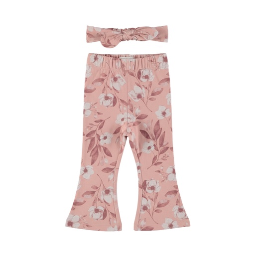 Dirkje | Broek met Haarband Girls Blossom Breeze Misty Rose