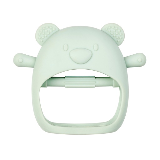 [585856] Nattou | Bijtring Silicone Bijthandschoen Groen 11,5cm